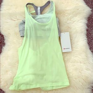 Lulu lemon twisted and toil tank